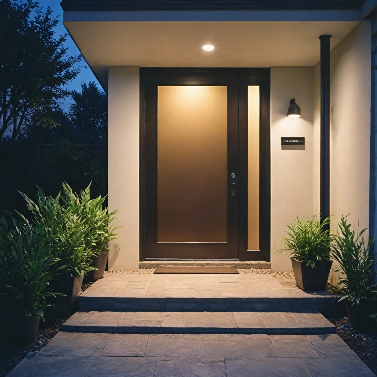 Enhancing Home Security with Smart Door Lights